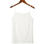 Factory Direct Sales Spring and Summer Versatile Camisole Women's Simple Solid Color Slim Elastic Bottoming Shirt Wholesale Dropshipping