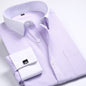 Cross-border Hot Sale Amazon Shirt Men's Casual Spring and Summer ebay Business Men's French Cufflinks plus size Men's Shirt