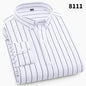 New Men's Printed Long-Sleeved Shirt, Korean Style Slim Fit, Youth Fashion, Casual and Versatile Shirt, Cross-Border Bestseller in Europe and America