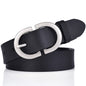 New ladies belt leather cowhide belt buckle Joker casual retro pants with a generation of factory outlets
