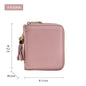 Foreign Trade Card Bag Women's Multi-Card Cowhide Anti-Theft Brush RFID Leather Anti-Degaussing Card Clip Zipper Credit Driver's License