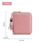 Foreign Trade Card Bag Women's Multi-Card Cowhide Anti-Theft Brush RFID Leather Anti-Degaussing Card Clip Zipper Credit Driver's License