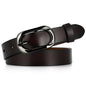 New Women's Cowhide Belt Pin Buckle Genuine Leather Belt Casual Fashion Thin Trouser Belt Manufacturer Wholesale Dropshipping