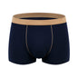 Men's cotton underwear plus size fat guy boxers breathable 3D seamless sexy youth cotton red boxers