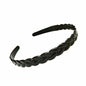 Iron black bottom wave spiral sports head hoop head buckle bath fine hairpin men's and girls universal wash hair hoop wholesale