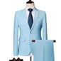 Men's Business Casual Suit Set White Two-Piece Suit Xz 5.2-26.1kg Piece Set Amazon