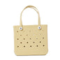Eva Beach Bag Hole Bag Satchel Handbag Waterproof Travel Bag Washable Suitable for Sports Beach Pool