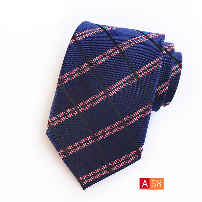 Source Factory Hot Jacquard Fabric Tie Men's Dress Business Suit Accessories Tie Wholesale