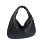 Woven Women's Bag Dumpling Bag New Simple Explosive Big Brand Shoulder Bag Autumn and Winter European and American Fashion Casual Big Bag