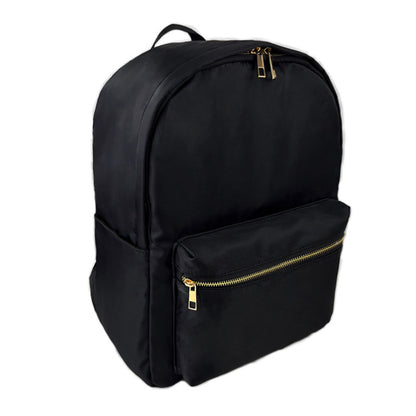 In stock waterproof backpack casual schoolbag large capacity high quality simple backpack school nylon storage bag