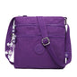 Tigaotte One-Shoulder Cross-Body Bag, Lightweight Water-Repellent Nylon Casual Fashion Versatile Canvas Bag
