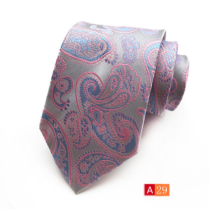 Source Factory Hot Jacquard Fabric Tie Men's Dress Business Suit Accessories Tie Wholesale