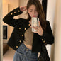 Short Small Fragrant Style Jacket for Women 2025 Spring & Fall New Style French High-End Street Style Versatile Tops for Women Trendy