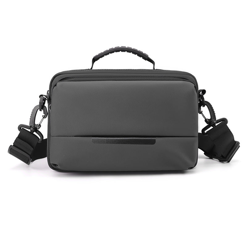 WEPOWER Simple Fashion Shoulder Bag Men's Casual Crossbody Bag Waterproof Trendy Shoulder Bag Business Chest Bag