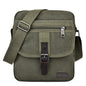 Cross-border New Canvas Bag Men's Shoulder Bag Fashion Casual Canvas Bag Men's Crossbody Backpack Shoulder Bag