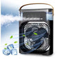 Five-hole spray refrigeration fan desktop electric fan student dormitory office desktop small fan professional generation