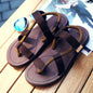 New Flats Sandals for Women Summer Fashion Outer Wear Student Ladies Slippers Beach Sandals Slippers Export Large Size