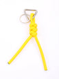 New triangle key chain PU hand-woven diamond key ring bag pendant key chain