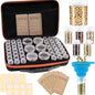 Factory in stock grains seed storage bottle 48 grid storage bag portable storage box cross-border e-commerce supply
