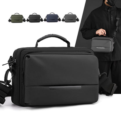 WEPOWER Simple Fashion Shoulder Bag Men's Casual Crossbody Bag Waterproof Trendy Shoulder Bag Business Chest Bag