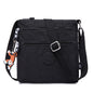 Tigaotte One-Shoulder Cross-Body Bag, Lightweight Water-Repellent Nylon Casual Fashion Versatile Canvas Bag
