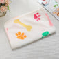Cross-border pet blanket mat cat and dog flannel blanket autumn and winter warm blanket pet sleeping mat wholesale