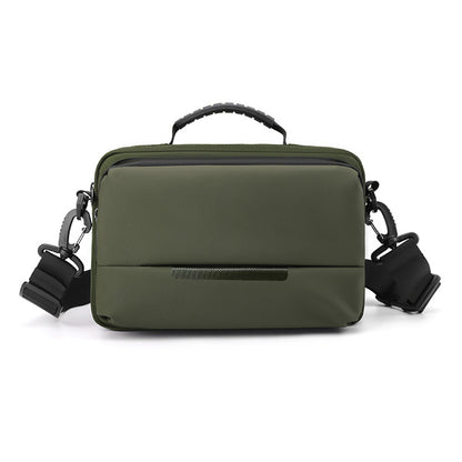 WEPOWER Simple Fashion Shoulder Bag Men's Casual Crossbody Bag Waterproof Trendy Shoulder Bag Business Chest Bag
