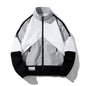 Spring and Autumn New Men's Tops Sports Casual Loose Tops Teenagers Color Matching Top Daily Versatile Tops