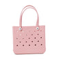 Eva Beach Bag Hole Bag Satchel Handbag Waterproof Travel Bag Washable Suitable for Sports Beach Pool