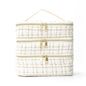 Feihong Cross-Border Three-Layer Cosmetic Bag Large Capacity High-Value Portable Toiletry Bag Portable Travel Makeup Storage Bag