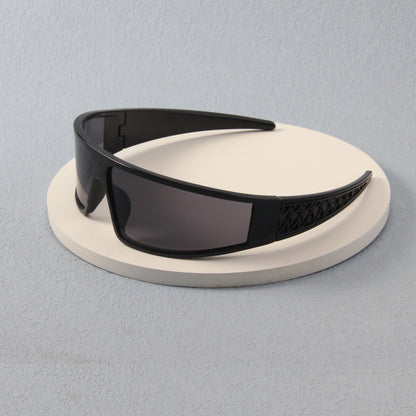 Hair Band Sunglasses Women's 2025 New High-end Sense European and American Niche Fashionable Distinctive Concave Style Windproof Riding Sunglasses