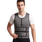 Amazon Men's Sports Body Shaper Neoprene Belly Tinting Vest Sweat-popping Fitness Tunic