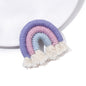 Fabric Ethnic Style Tassel Rainbow Pendant Pendant Cute Children Handmade DIY Keychain Bag Accessories Woven