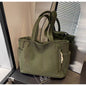 Corduroy Bag Women's Large Capacity 2024 New Autumn and Winter Casual Shoulder Shopping Bag Premium Tote Bag