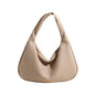 Woven Women's Bag Dumpling Bag New Simple Explosive Big Brand Shoulder Bag Autumn and Winter European and American Fashion Casual Big Bag