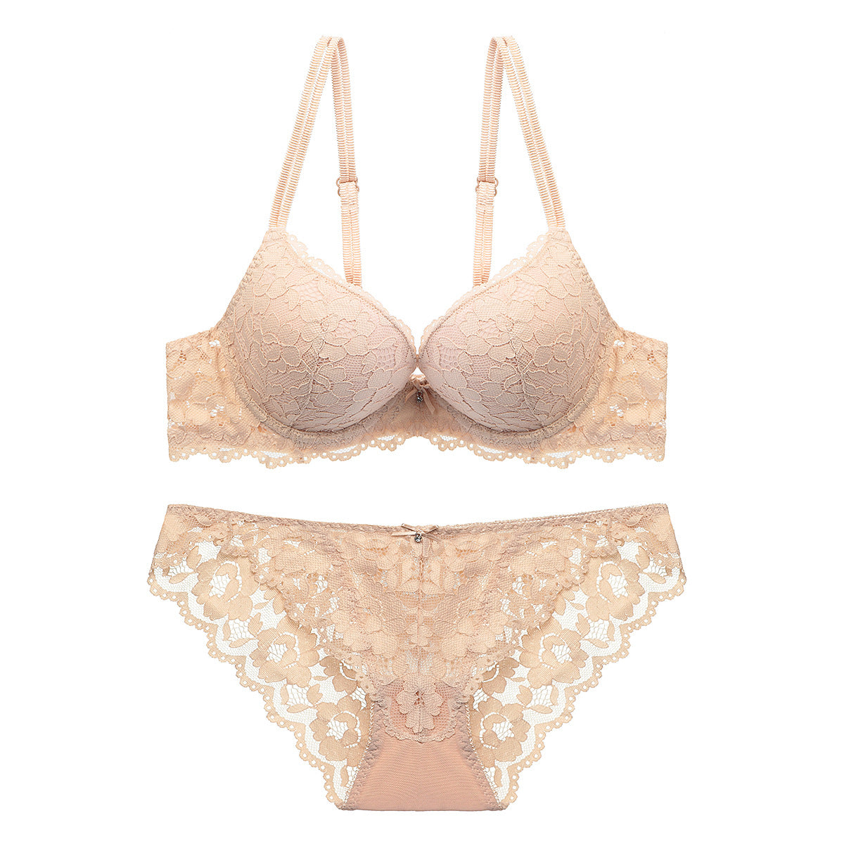 European and American Sexy Intimates for Women with Small Breasts, Push-Up Intimates, Breast Reduction, Anti-Sagging, Push-Up Bra Set, Bra