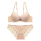 European and American Sexy Intimates for Women with Small Breasts, Push-Up Intimates, Breast Reduction, Anti-Sagging, Push-Up Bra Set, Bra