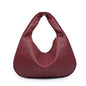 Woven Women's Bag Dumpling Bag New Simple Explosive Big Brand Shoulder Bag Autumn and Winter European and American Fashion Casual Big Bag