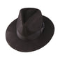 Amazon LAZADA Cross-border Wool Cowboy Hat Bow Men's Jazz Hat European and American Hot Autumn and Winter Hat