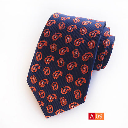 Source Factory Hot Jacquard Fabric Tie Men's Dress Business Suit Accessories Tie Wholesale