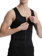 Amazon Men's Sports Body Shaper Neoprene Belly Tinting Vest Sweat-popping Fitness Tunic