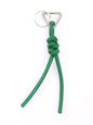 New triangle key chain PU hand-woven diamond key ring bag pendant key chain