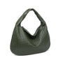 Woven Women's Bag Dumpling Bag New Simple Explosive Big Brand Shoulder Bag Autumn and Winter European and American Fashion Casual Big Bag