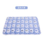 Cross-border pet blanket mat cat and dog flannel blanket autumn and winter warm blanket pet sleeping mat wholesale