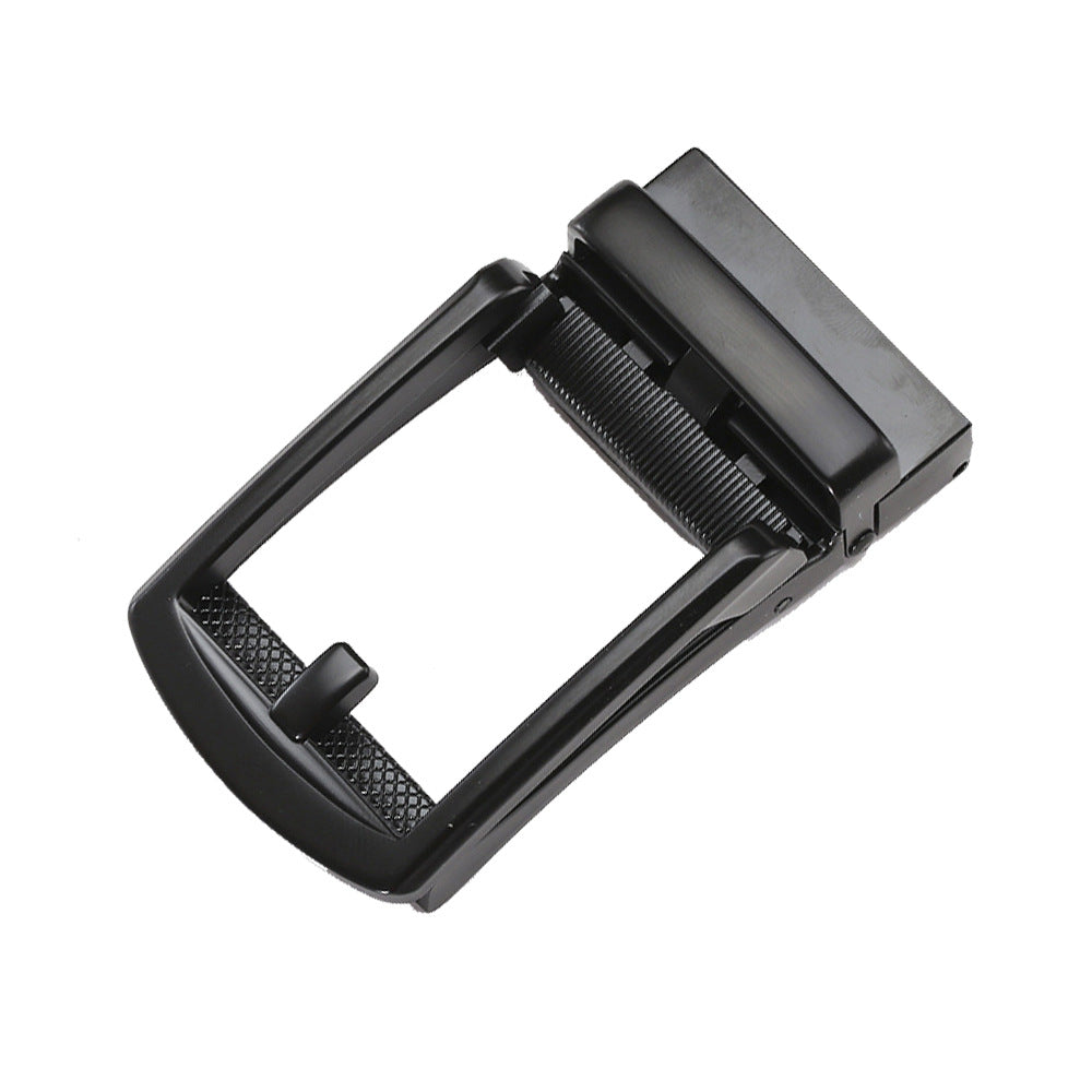 Men's belt buckle buckle high-end simple automatic buckle youth belt belt buckle buckle 3.5CM belt accessories