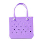 Eva Beach Bag Hole Bag Satchel Handbag Waterproof Travel Bag Washable Suitable for Sports Beach Pool