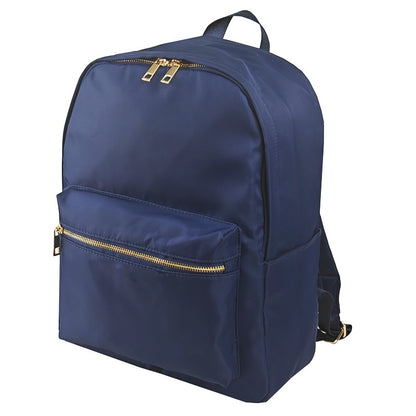 In stock waterproof backpack casual schoolbag large capacity high quality simple backpack school nylon storage bag