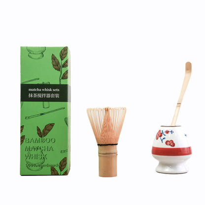 Tea-style Japanese-style Baibenli Matcha Tea Brush Matcha Tool Tea-style Song Dynasty Tea-ordering Gift Box suit Matcha Bowl