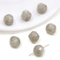 Acrylic Imitation Amber Stone Irregular Round Beads Loose Beads DIY Handmade Beaded Necklace Bracelet Material Accessories Wholesale
