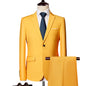 Men's Business Casual Suit Set White Two-Piece Suit Xz 5.2-26.1kg Piece Set Amazon